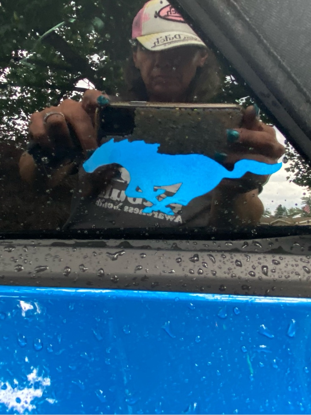 FORD MUSTANG Car Window Vinyl Decal